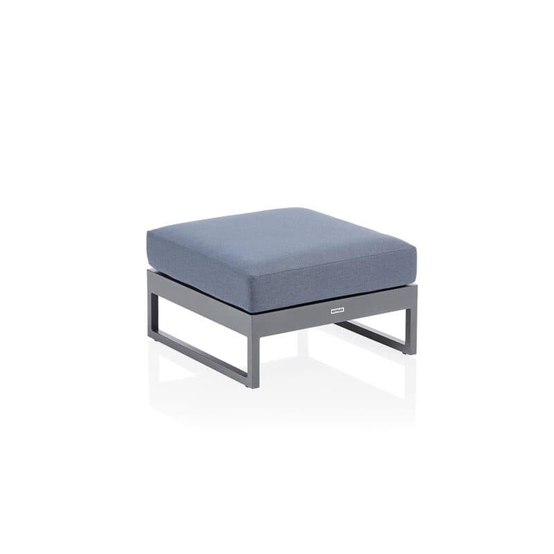 Kettler "Ocean Skid Platform" Loungehocker, Alu anthrazit matt, Bezug Agora® brisa