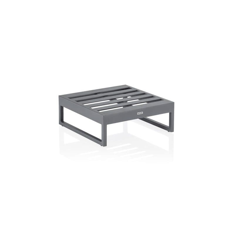 Kettler "Ocean Skid Platform" Loungehocker, Alu anthrazit matt, Bezug Agora® brisa