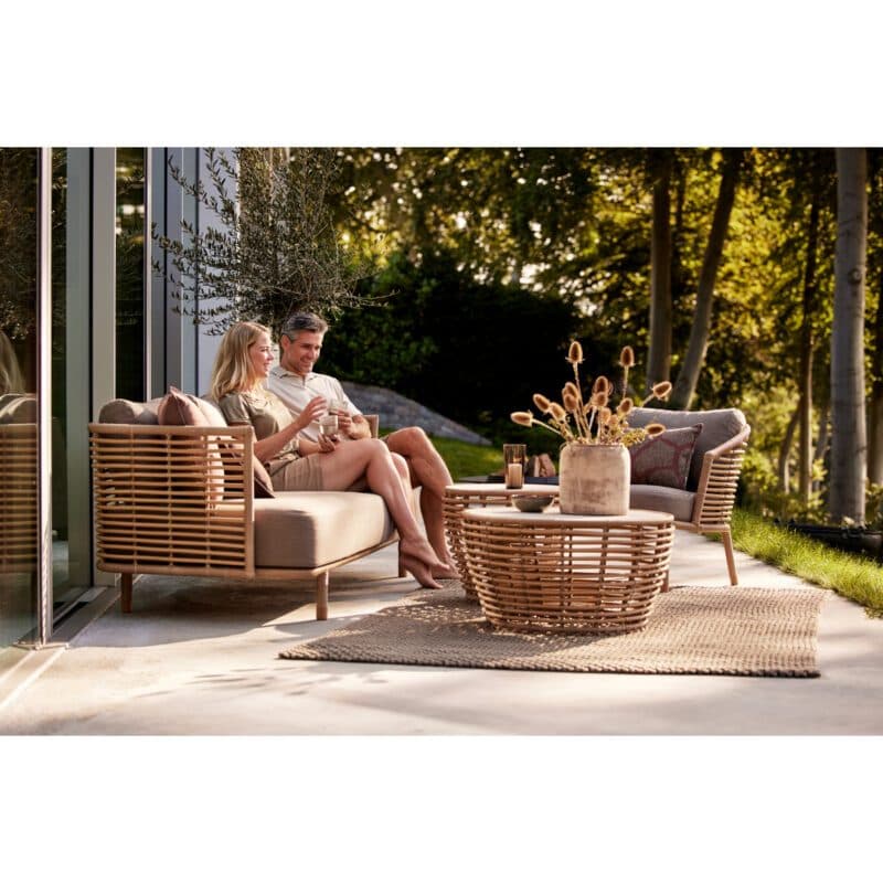 Cane-line "Discover" Outdoor-Teppich 240 x 170 cm, Polypropylen taupe