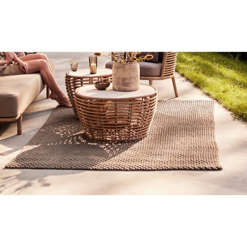 Cane-line "Discover" Outdoor-Teppich 240 x 170 cm, Polypropylen taupe