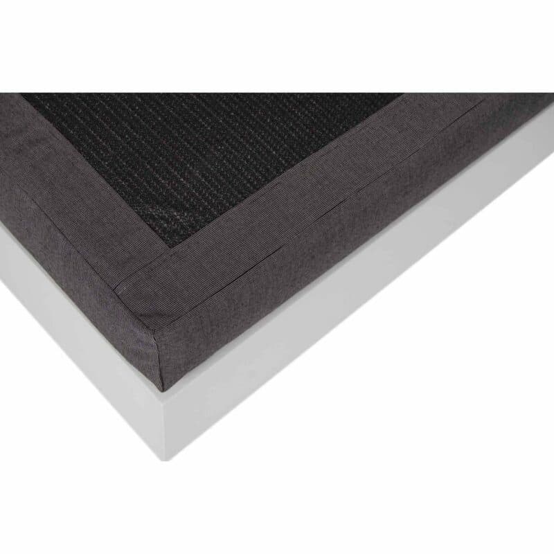 Gartenkultur Sitzkissen für Basismodul "Bari", Sunbrella® charcoal mit EverDry-Füllung, Unterseite mit Anti-Rutschmaterial
