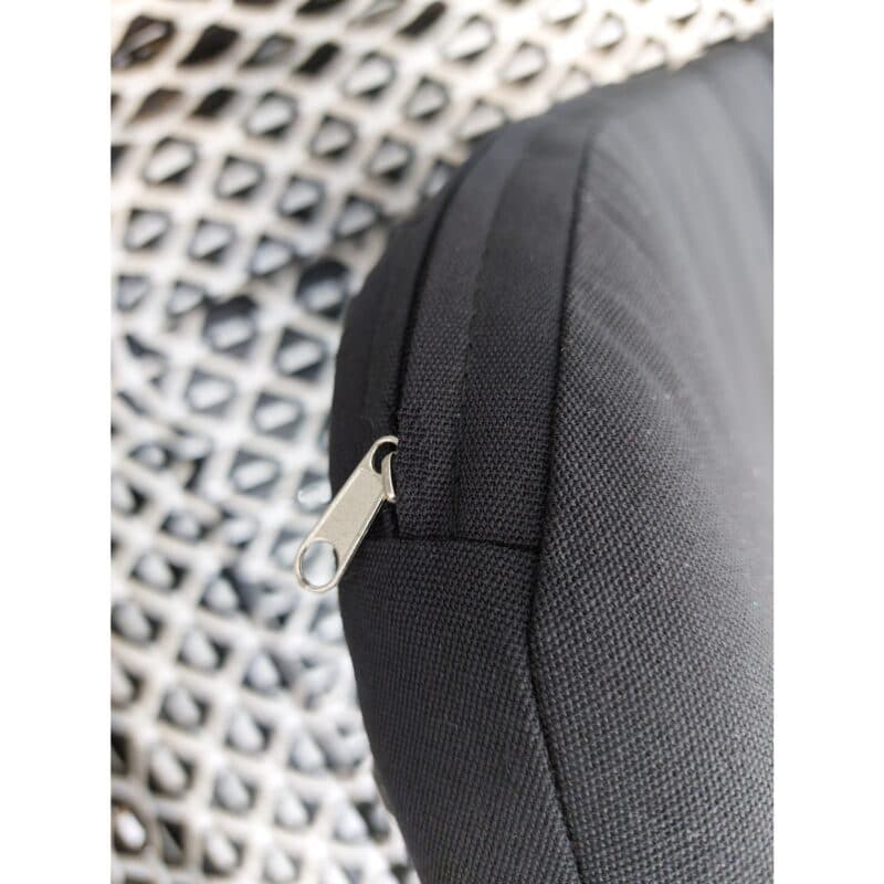 Hartman Sitzkissen für Loungeserie "Delphine", Bezug Havana dark grey, mit Reißverschluss