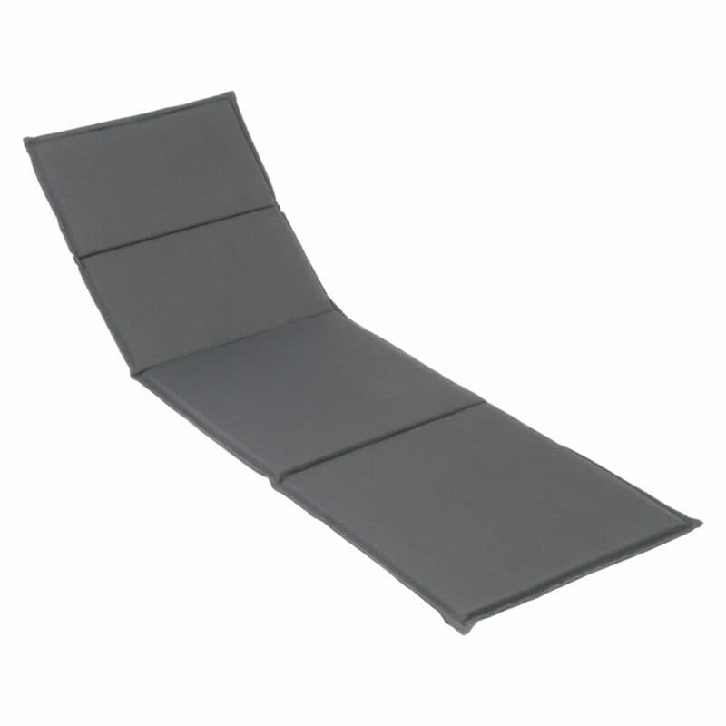 Stern Liegenauflage 207x55x3 cm für Relaxliege "Balance", Dessin seidengrau