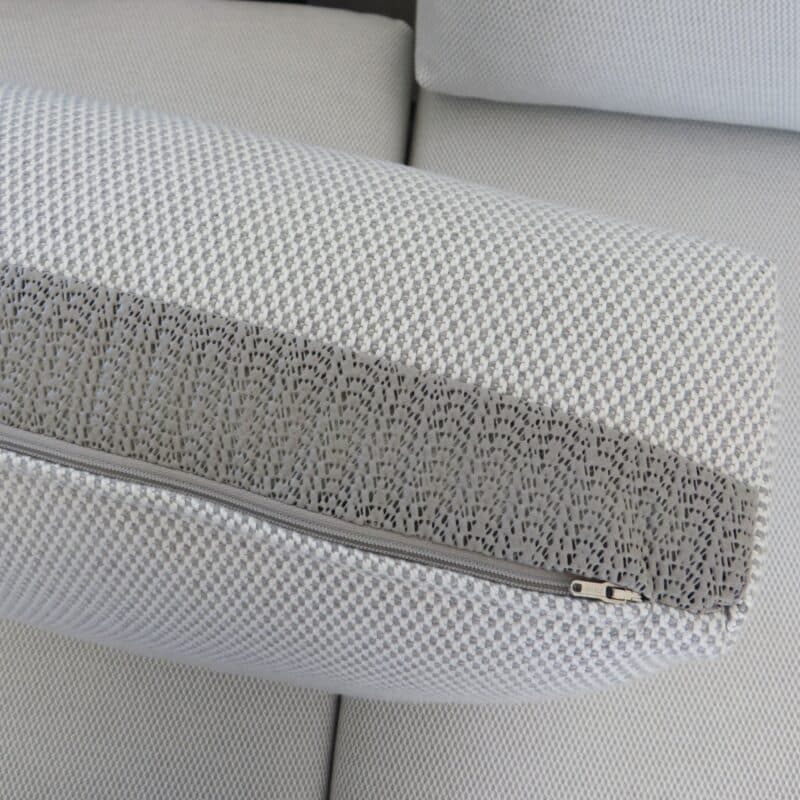 Gartenkultur Kissen für Basismodul "Bari", Sunbrella® Lopi Ash mit EverDry-Füllung, Detail