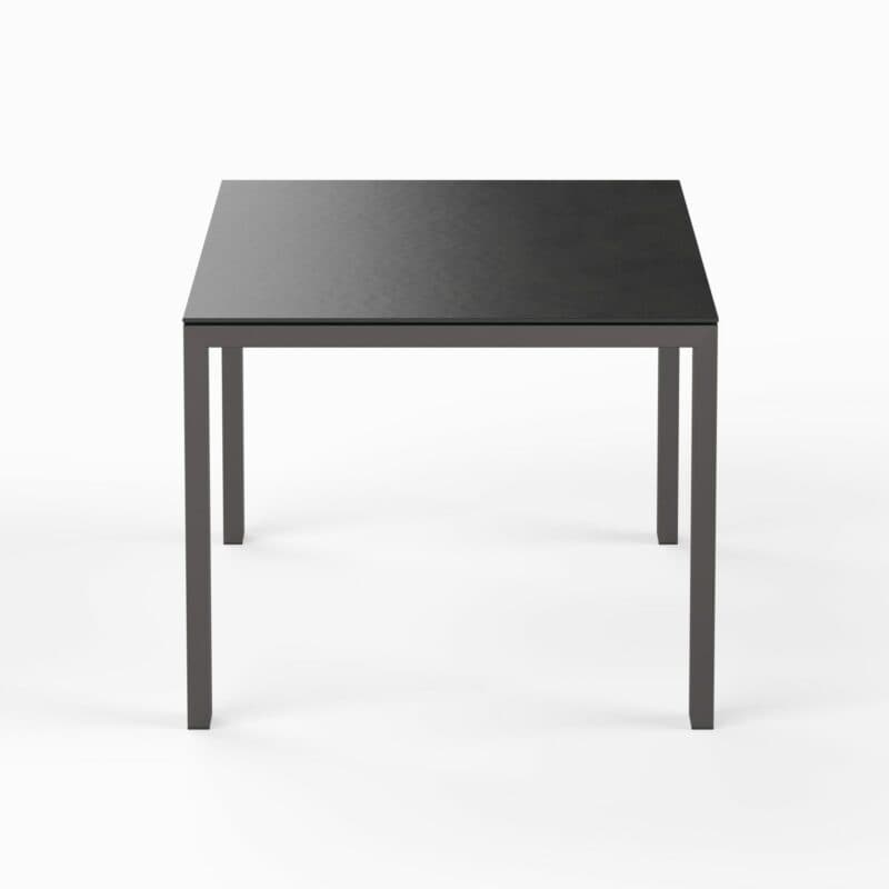 SIT Mobilia "Olympia Oslo Preto" Gartentisch 160x95 cm, Gestell Edelstahl schwarz verchromt, Tischplatte Dekton Sirius