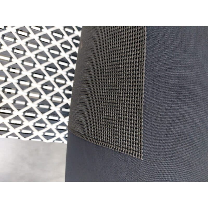 Hartman Sitzkissen für Loungesessel "Delphine", Bezug Havana dark grey, Unterseite rutschhemmend