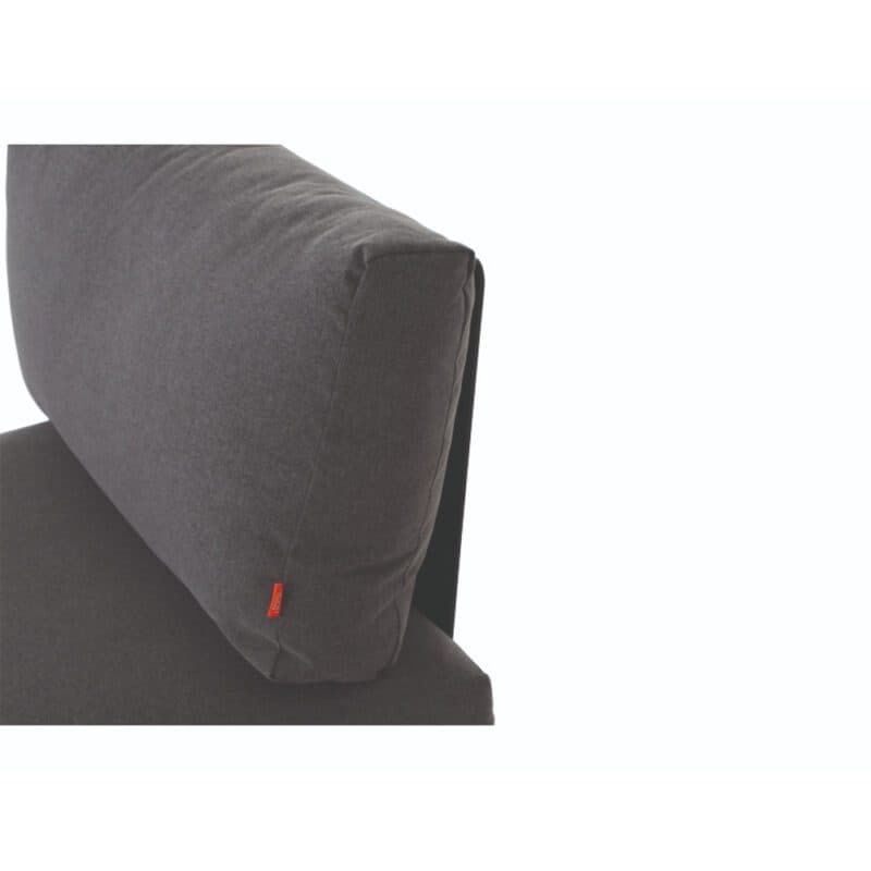 Siena Garden "Alvida" Lounge Mittelteil, Gestell Aluminium matt anthrazit, Polster grau