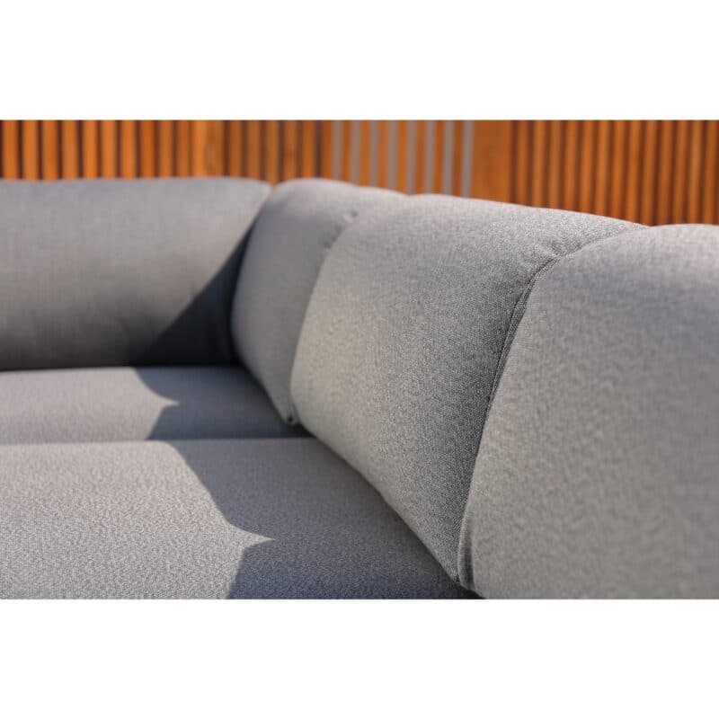Zebra "Belvedere" Loungeserie, Polster Tuva tweed grey (wetterfest)