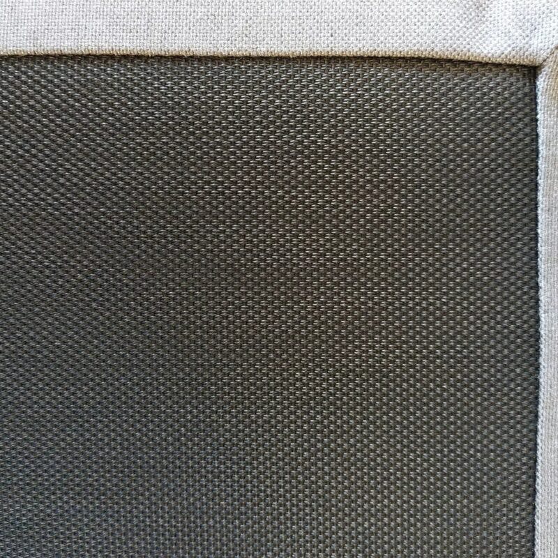Zebra "Belvedere" Serie mit Polstern aus Tvuatextil®: Sitzkissen-Unterseite mit Einsatz, nicht wasserdicht