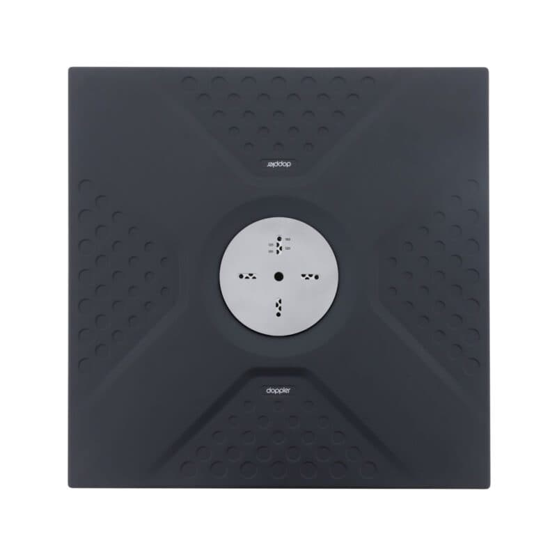 Doppler "Active Easy" Rollsockel, Stahlrahmenständer, Kunststoffabdeckung, 4 feststellbare Rollen