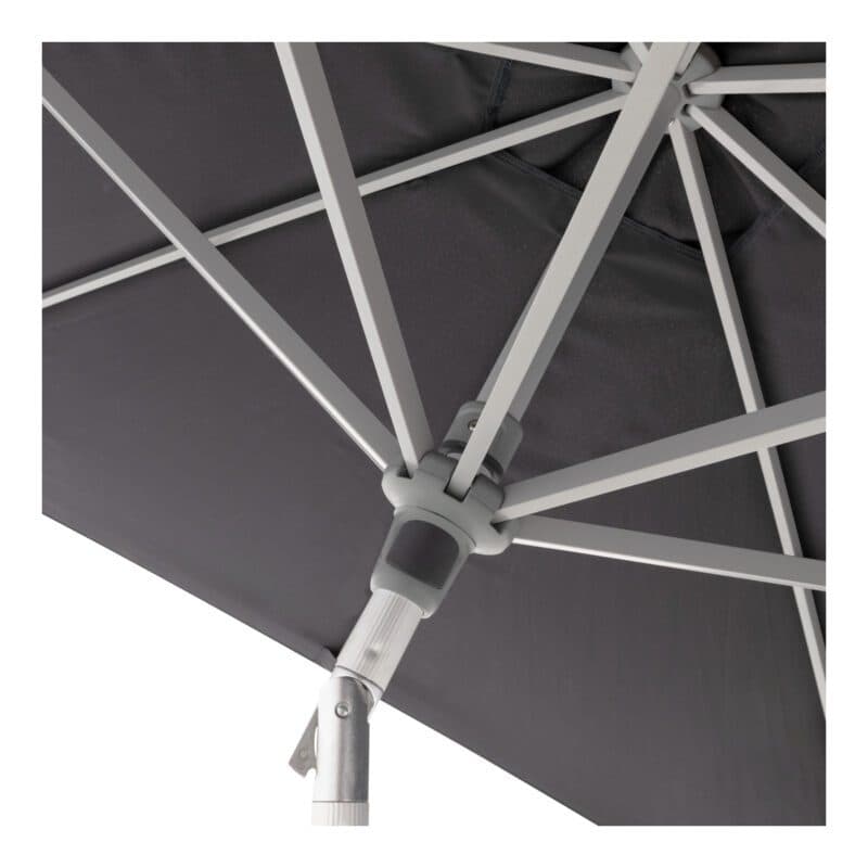 Doppler "Act Auto Tilt" Kurbelschirm, 240x240 cm, Farbe 840 Anthrazit