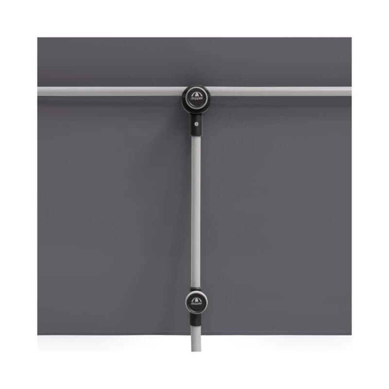 Doppler "Active Balkonblende" Sonnenschirm, Farbe Anthrazit 840