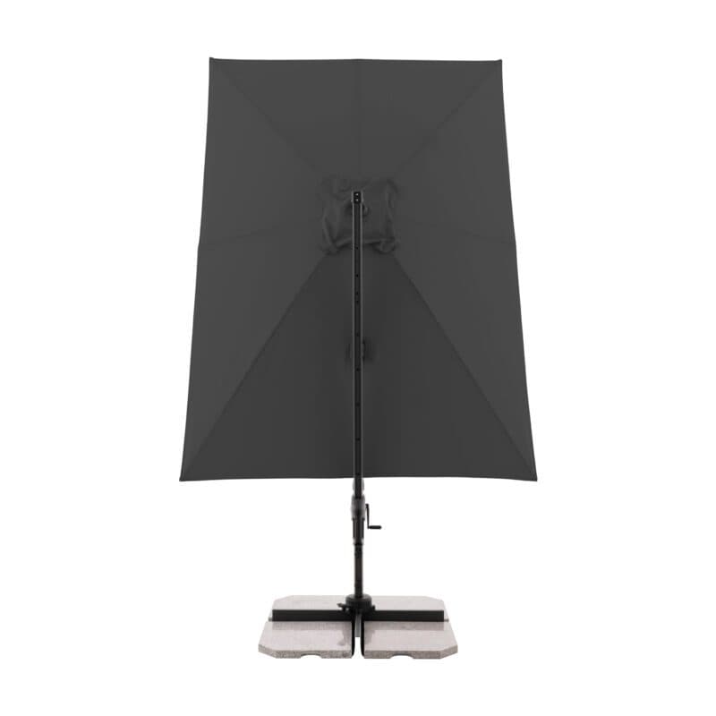 Doppler "Active Green Edition" Ampelschirm, rechteckig, 310x210 cm, Farbe 840 Anthrazit