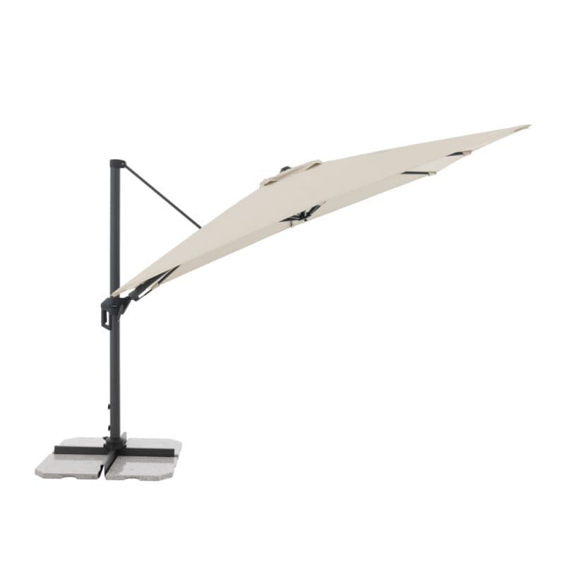 Doppler "Active Green Edition" Ampelschirm, rechteckig, 310x210 cm, Farbe 820 Natur