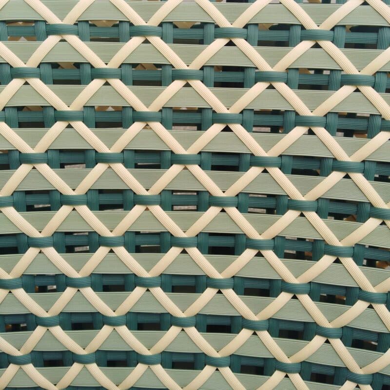 Hartman "Kelly" Diningsessel, Detail Polyrattan Emerald green