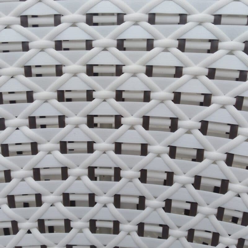 Hartman "Kelly" Diningsessel, Detail Polyrattan Moccacino