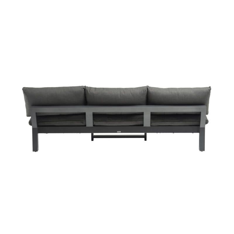 Kettler Comfort Loungesofa 3-sitzig, Alu anthrazit matt, Outdoorbezug graphit