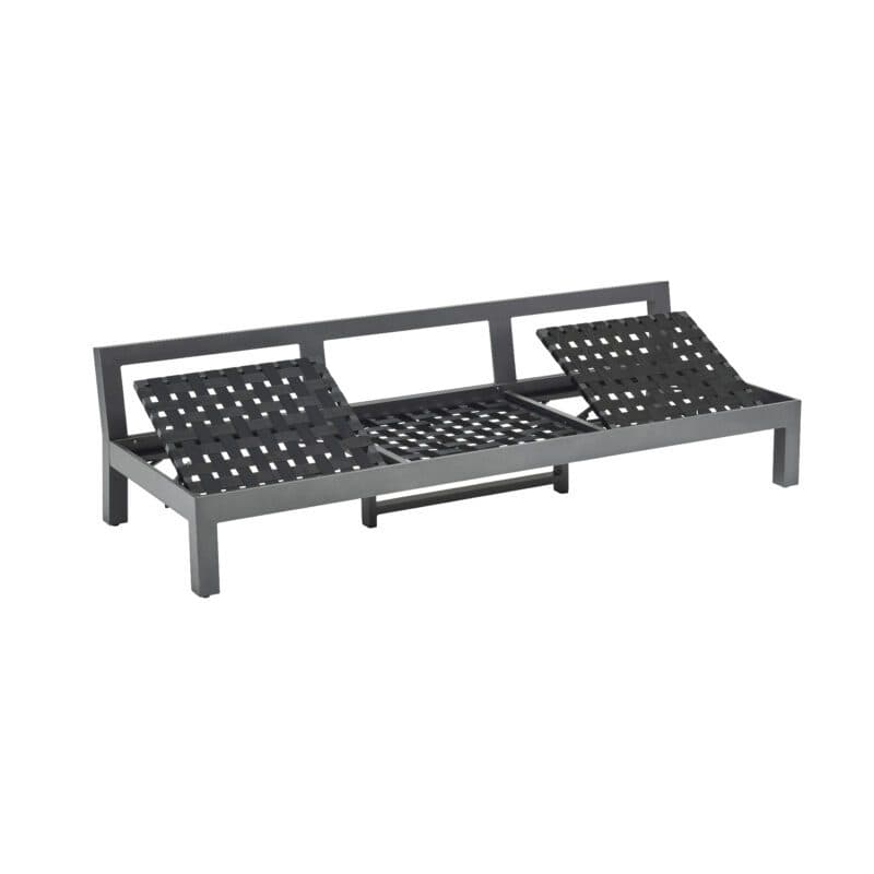 Kettler Comfort Loungesofa 3-sitzig, Alu anthrazit matt, Outdoorbezug graphit