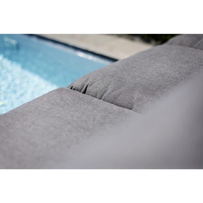 Kettler Comfort Loungesofa 3-sitzig, Alu anthrazit matt, Outdoorbezug graphit