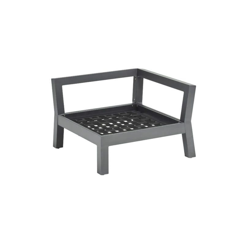 Kettler Comfort Eckteil, Alu anthrazit matt, Outdoorbezug graphit