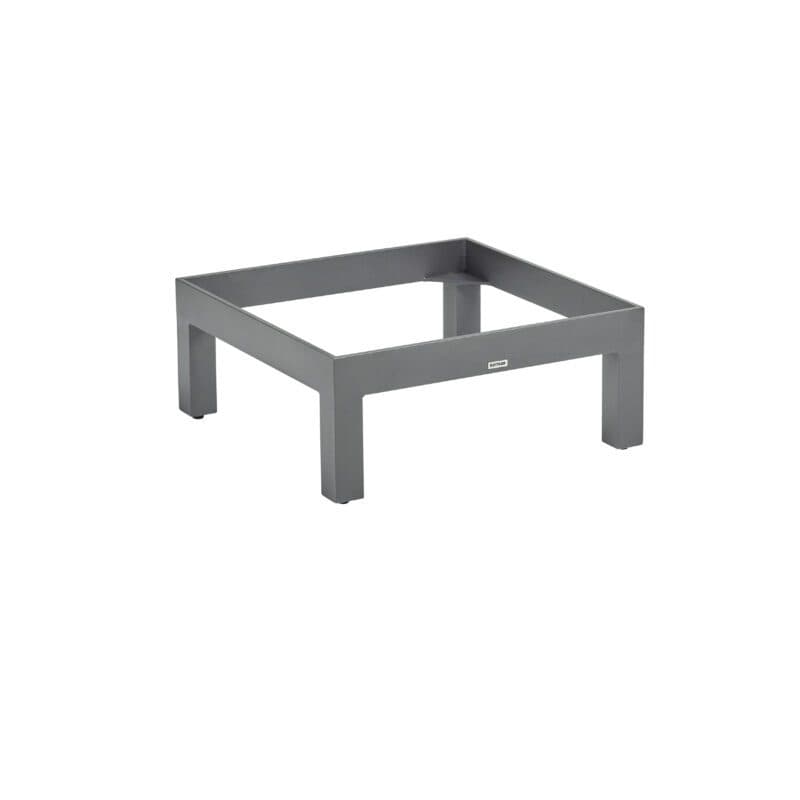 Kettler Comfort Loungehocker, Alu anthrazit matt, Outdoorbezug graphit