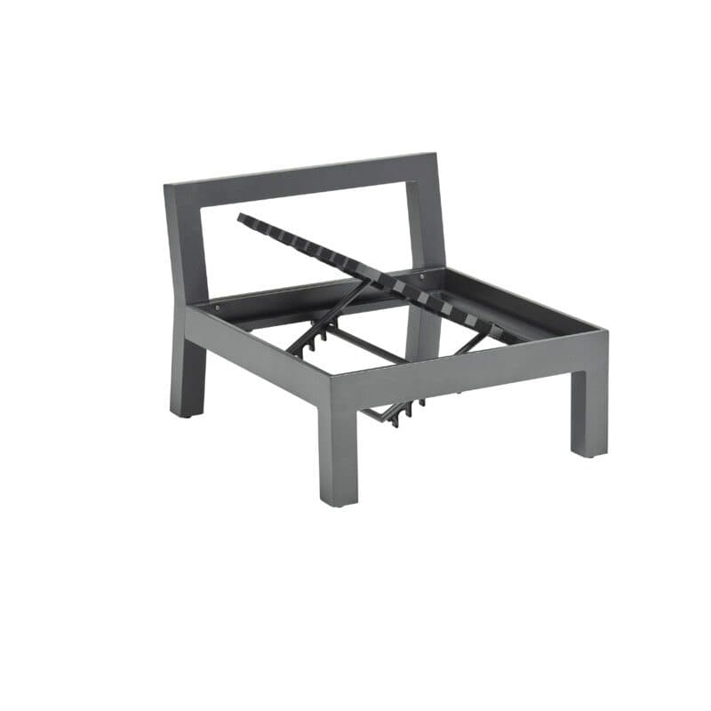 Kettler Comfort Mittelteil, Alu anthrazit matt, Outdoorbezug graphit