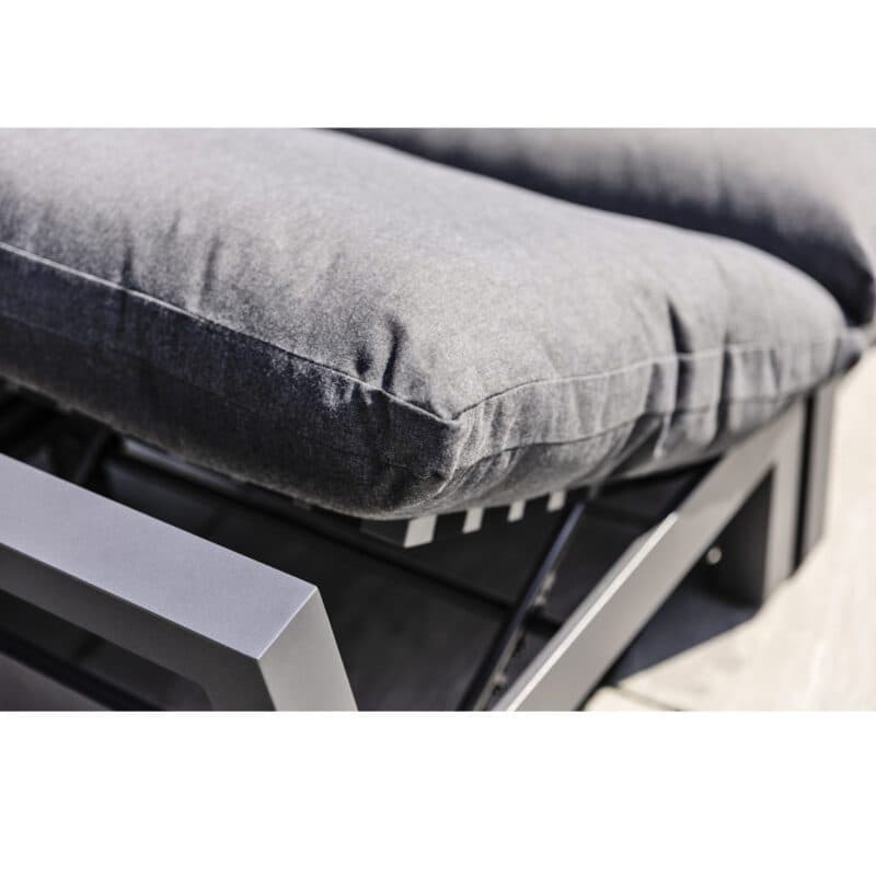 Kettler Comfort Mittelteil, Alu anthrazit matt, Outdoorbezug graphit
