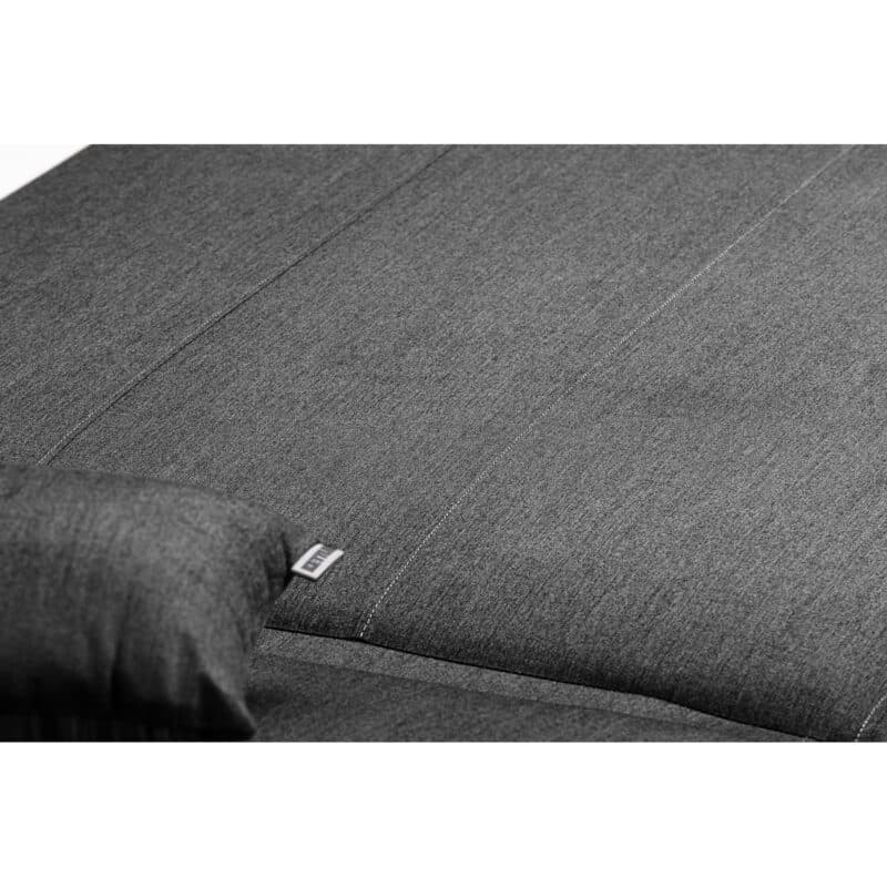 Kettler "Pure" Silver-Line Sonnenliege, Gestell Aluminium anthrazit, Bezug Sunbrella Sooty, Polster mit schnelltrocknendem Schaum