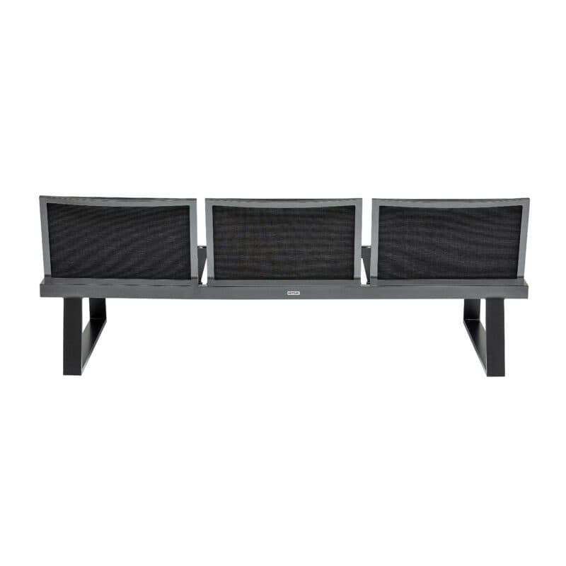 Kettler Rasmus Lounge/Liege, 3-sitzig, Alu anthrazit, Twitchell® charcoal