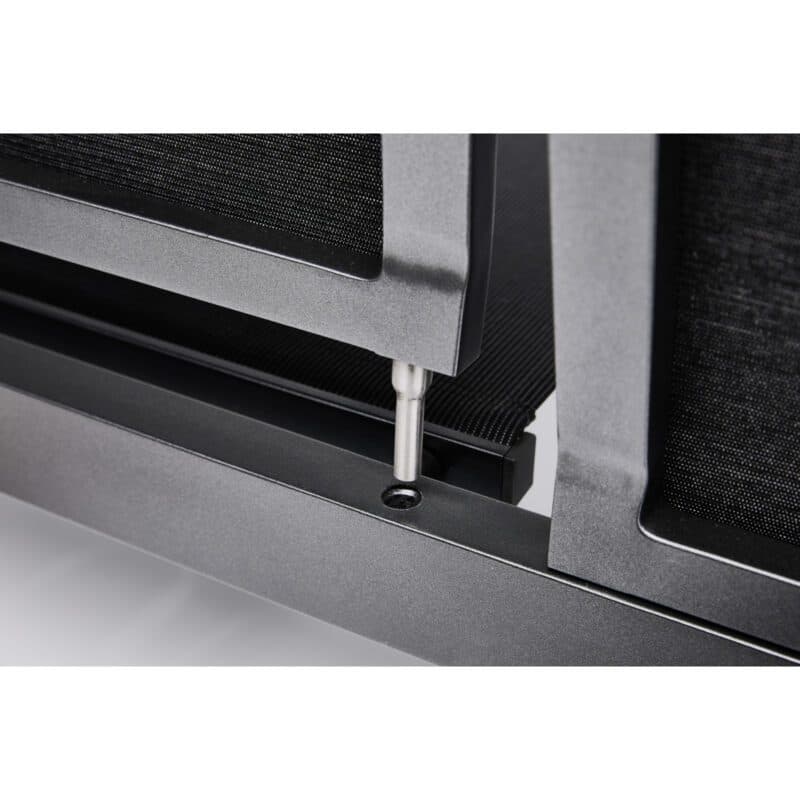 Kettler Rasmus Lounge/Liege, 3-sitzig, Alu anthrazit, Twitchell® charcoal
