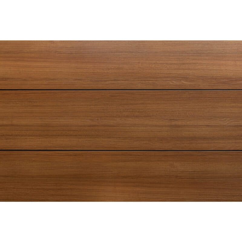 Kettler Tischplatte HPL Teak-Dekor mit Fräsung