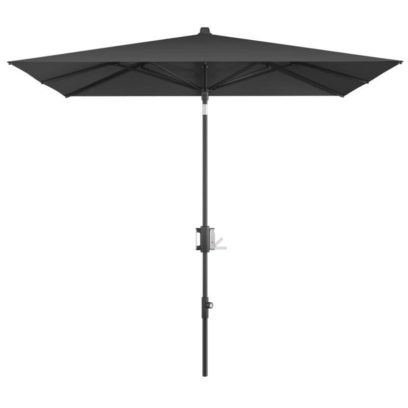 Knirps Sonnenschirm "Apoll Black Edition", quadratisch, 240x240 cm, Farbe 100 - black