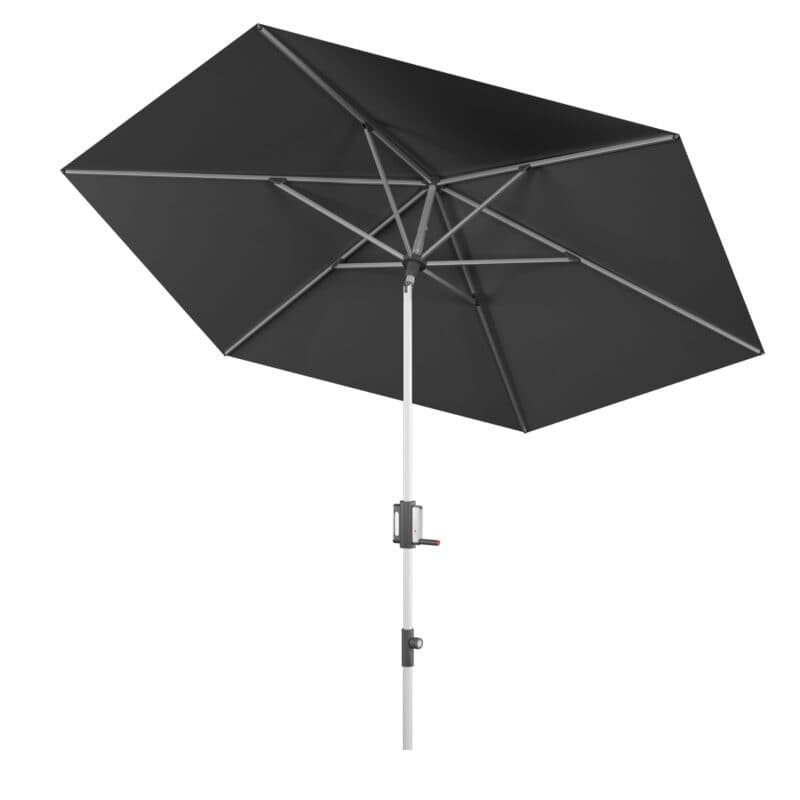 Knirps Sonnenschirm "Apoll", rund, 290 cm, Farbe 200 - dark grey