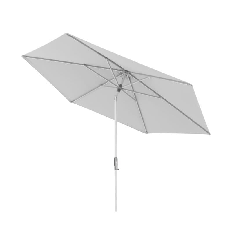 Doppler "Act Auto Tilt" Kurbelschirm, rund, 305 cm, Farbe 827 Hellgrau