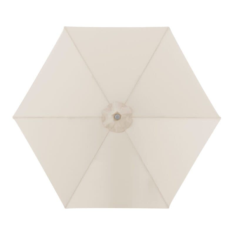 Doppler "Act Auto Tilt" Kurbelschirm, rund, 305 cm, Farbe 820 Natur