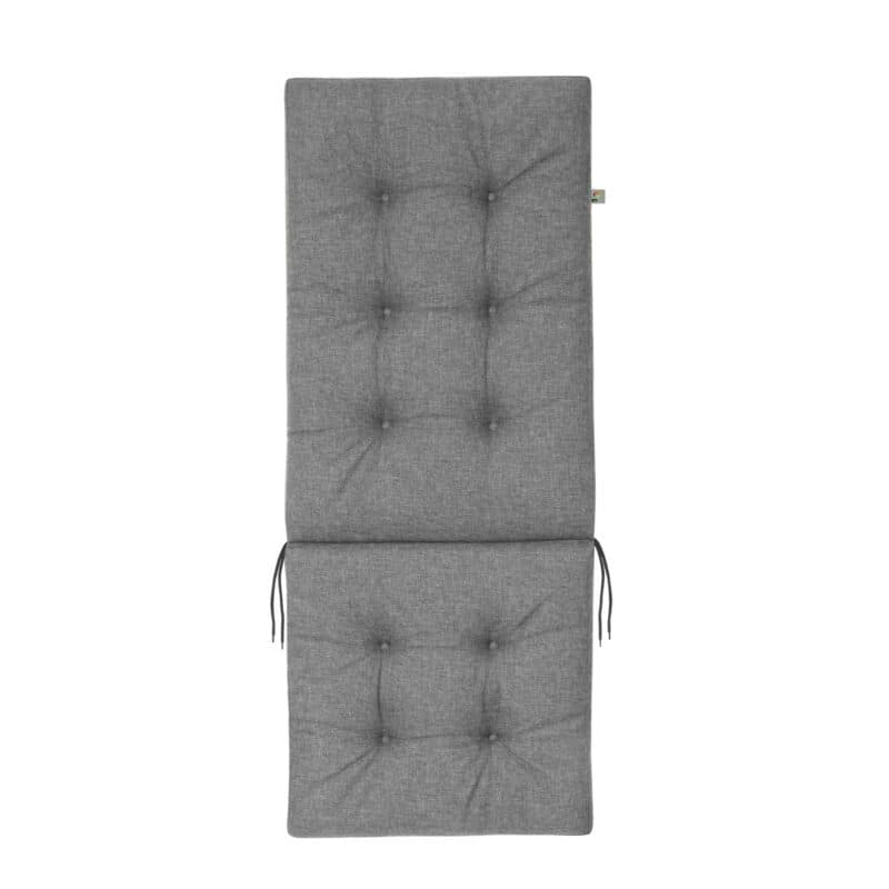 KETTtex Auflage für Hochlehner/Klappsessel, 123x50x5 cm, grau