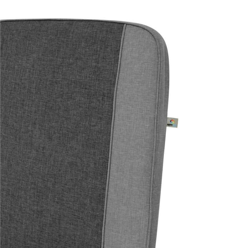 KETTtex Auflage mit Stärke 9 cm, aus Polypropylen, anthrazit-grau