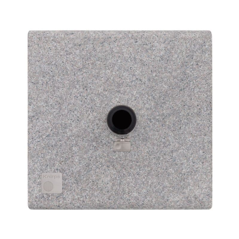 Knirps Granitsockel mit Rollen und Standrohr, 40 kg oder 50 kg