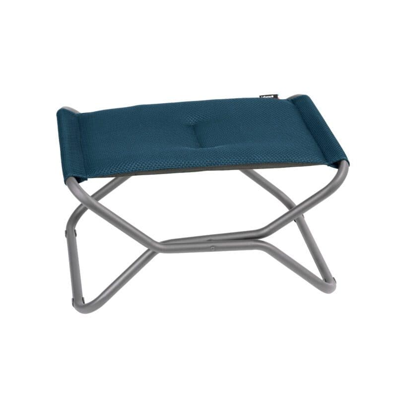 Lafuma "Next" Hocker, Gestell Stahl titane, Sitzfläche BeComfort® bleu encre