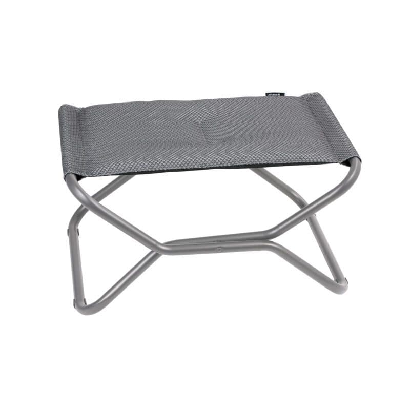 Lafuma "Next" Hocker, Gestell Stahl titane, Sitzfläche BeComfort® silver