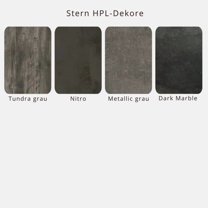 Stern Classic Gartentisch HPL-Dekore