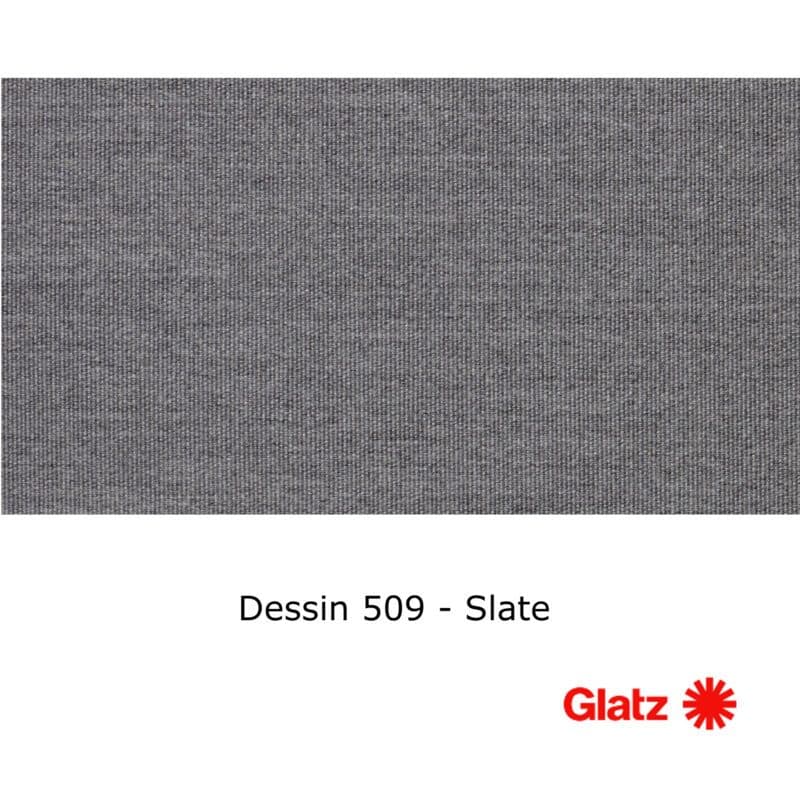 GLATZ Stoffmuster Dessin 509 Slate