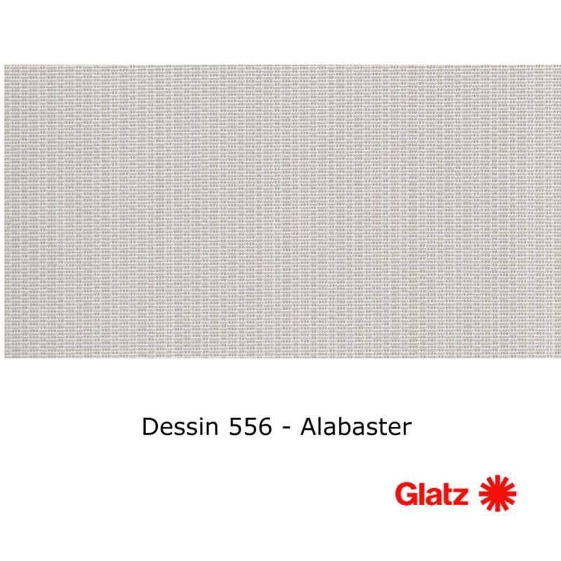 GLATZ Stoffmuster Dessin 556 Alabaster