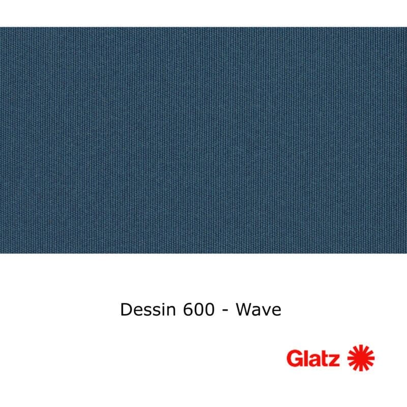 GLATZ Stoffmuster Dessin 600 Wave