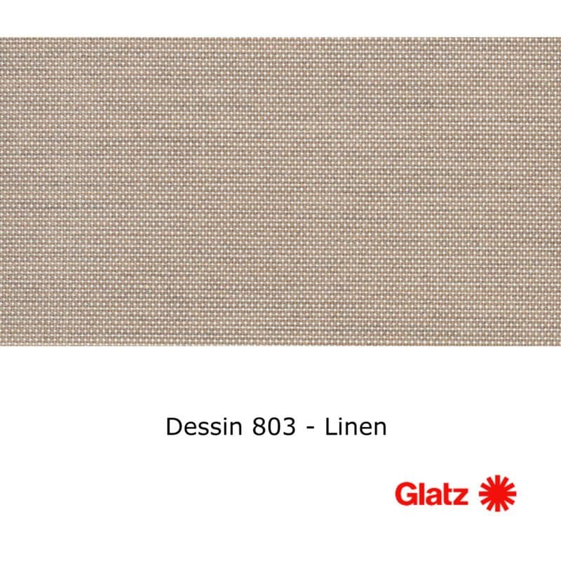 GLATZ Stoffmuster Dessin 803 Linen