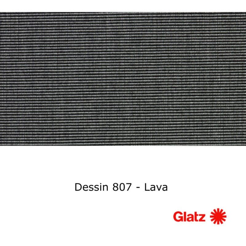 GLATZ Stoffmuster Dessin 807 Lava