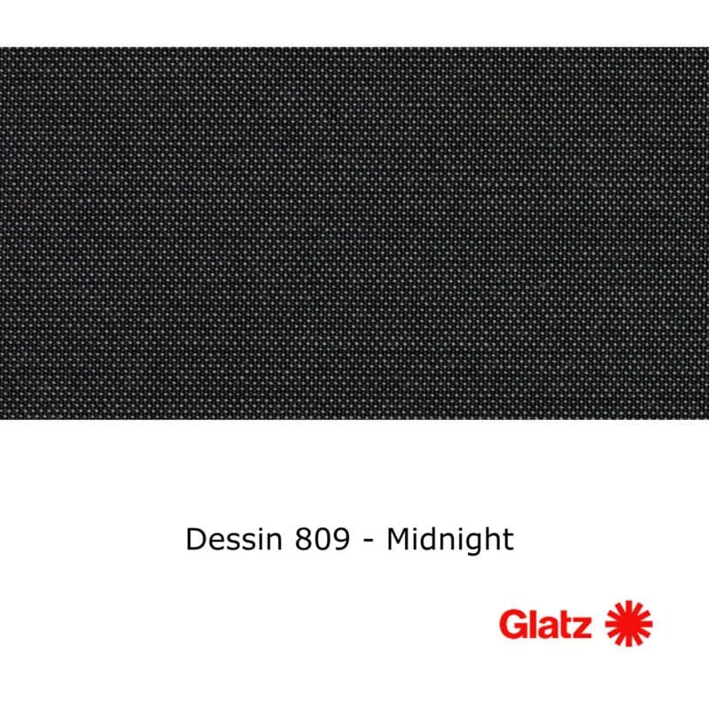 GLATZ Stoffmuster Dessin 809 Midnight
