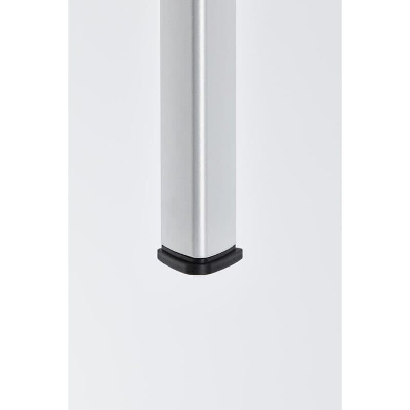 Kettler Fußkappe für Tisch Edge, Alu silber