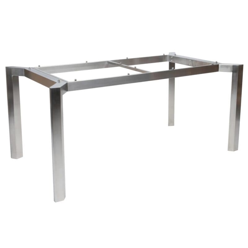 Stern Gartentisch Penta, Gestell Edelstahl in 160x90cm