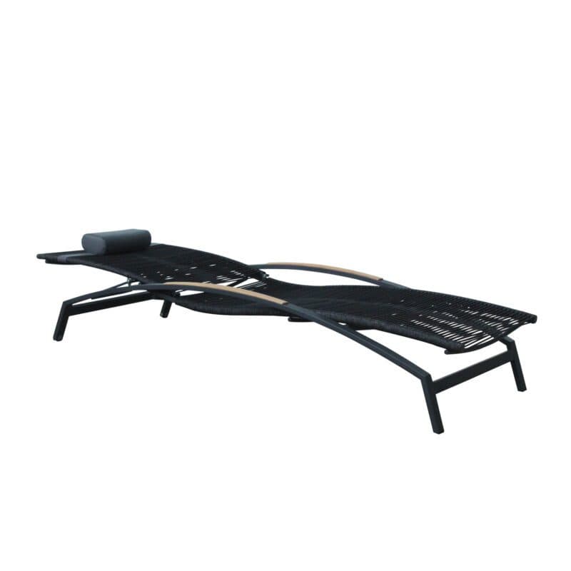 CASA DOMA "Mineo" Sonnenliege - hier mit Kopfpolster (nicht im Lieferumfang enthalten)